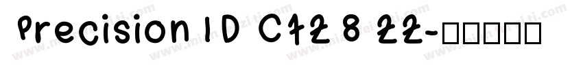 PrecisionID C128 22字体转换